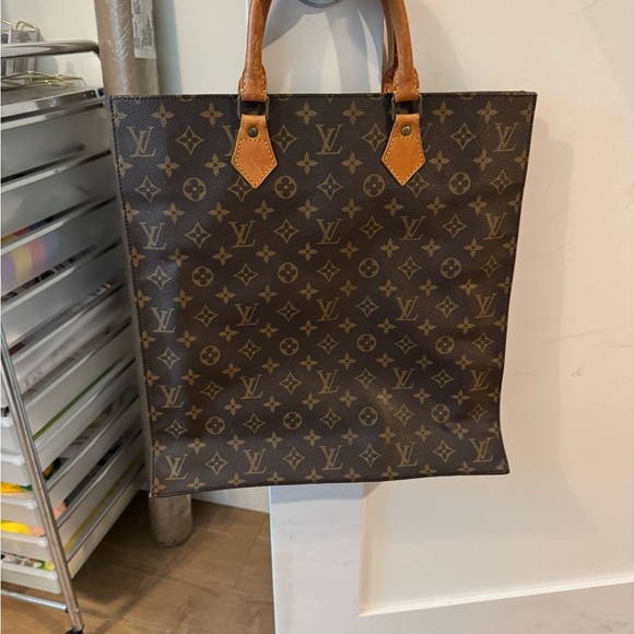 Louis Vuitton Brown Monogram Tote - Picture 1 of 10